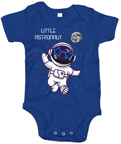 Little Astronaut Babygrow Blue